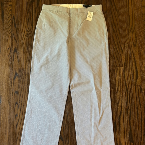 Men’s J Crew Blue Seersucker Pants - Picture 1 of 4